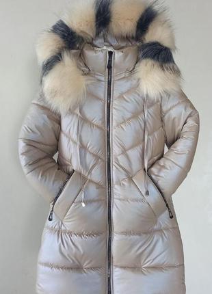 New! пуховик зимняя куртка пальто для девочки2 фото