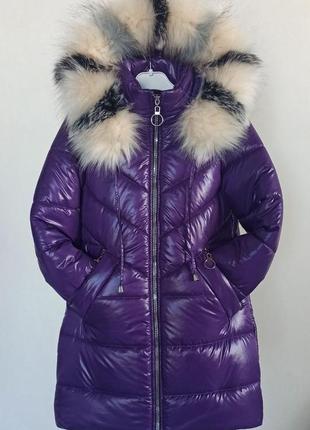 Пальто зимова куртка пуховик на зиму9 фото