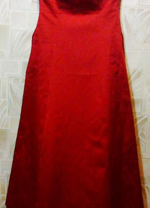 Продам шикарное вечернее выпускное платье в пол со шлейфом3 фото
