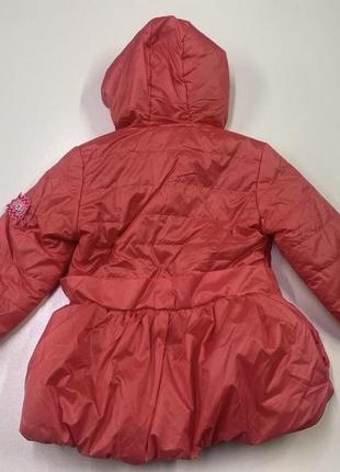 Подовжена курточка вітровка на дівчинку 86-116 розмір3 фото