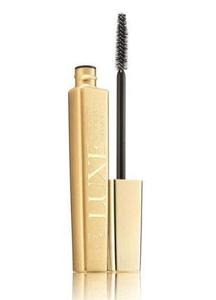 Туш для вій" luxe" avon, чорна, 7 мл ( ейвон люкс)