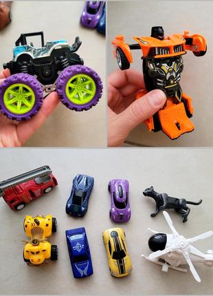 Іграшки машинки монстртрак пластикові вертоліт hotwheels