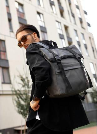 Рюкзак рол sambag rolltop білий графітовий 24211009m7 фото