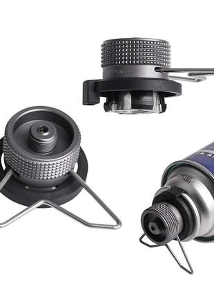 Переходник campingmoon z10 из цангового баллона на резьбу epi-gaz адаптер.