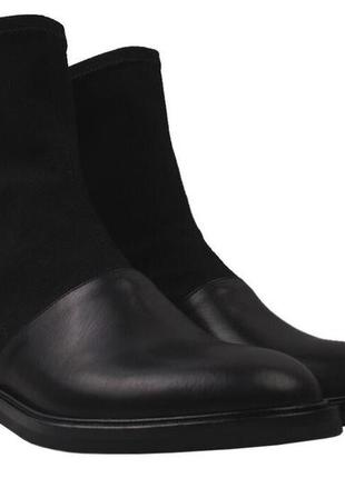 Ботинки на низком ходу женские basconi натуральная кожа, цвет черный, 39