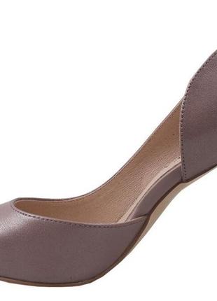 Туфли на шпильке женские geronea натуральная кожа, цвет капучино, 384 фото