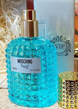 Шикарний тестер vip жіночий moschino funny , 60 мл4 фото