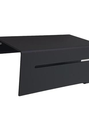 Тримач для туалетного паперу лофт p010-lmw чорний