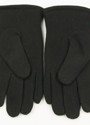 Мужские зимние трикотажные перчатки с искусственным мехом (арт. 18-1-29/3) м3 фото