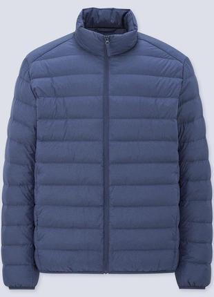 Мікропуховик, пухова куртка uniqlo ultra light down jacket blue