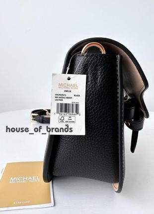 Женская брендовая кожаная сумочка michael kors emilia crossbody bag сумка кроссбоди оригинал кожа мишель корс майкл корс на подарок жене девушке8 фото