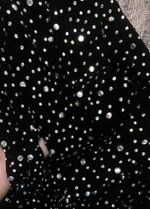 Комплект,костюм,нижнее белье комбинезон сетка со стразами,с камнями