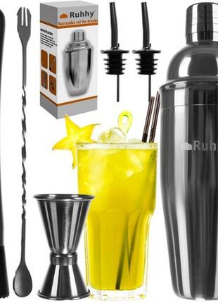 Набор бармена ruhhy 21508 для приготовления коктейлей польша