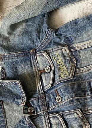 Стильная детская джинсовая куртка7 фото