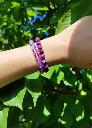Браслеты из натурального камня 🔥