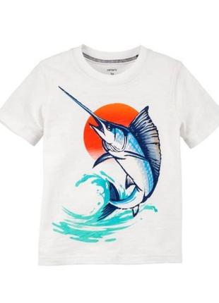 Новая хлопковая футболка carters 3роки