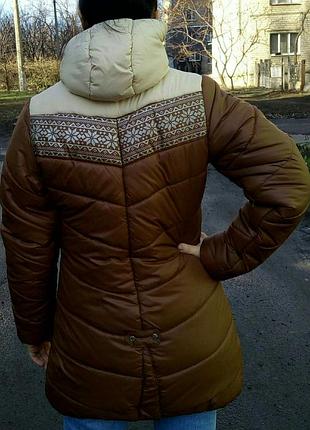 Куртка женская с орнаментом2 фото