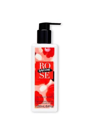 Victoria's secret парфюмированный лосьон rose fine fragrance lotion роза  250 мл2 фото