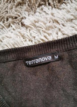 Джемпер коричневий terranova3 фото
