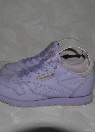 Кожаные кроссовки reebok classic, р. 31