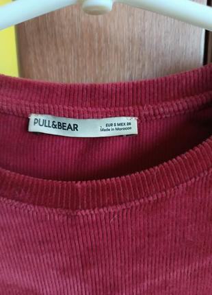 Бордова сукня від бренду pull bear3 фото