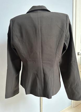 Пиджак черный с замочком4 фото