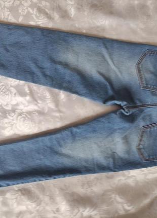 Скинни для девочки 110-116 джинсы штаны4 фото