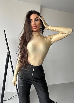 Боді з рукавичками кольори в асортименті