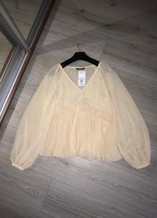 Невероятно красивая нежная блуза от shein6 фото