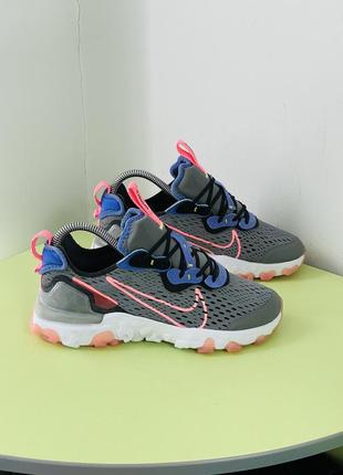 Оригинальные женские кроссовки nike react vision gray3 фото