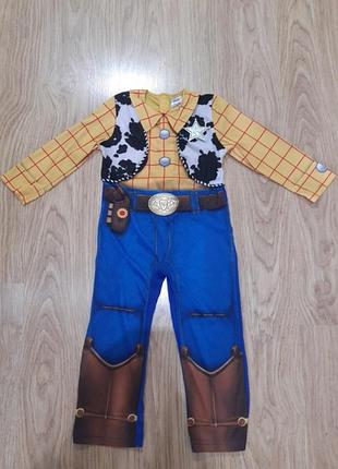 Костюм ковбоя уди "история игрушек" 3-4р