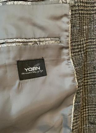 Yorn розкішний оверсайз жакет блейзер з шерсті4 фото