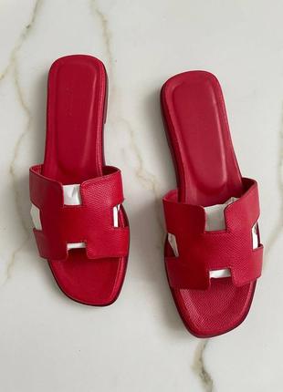 Капці в стилі hermes