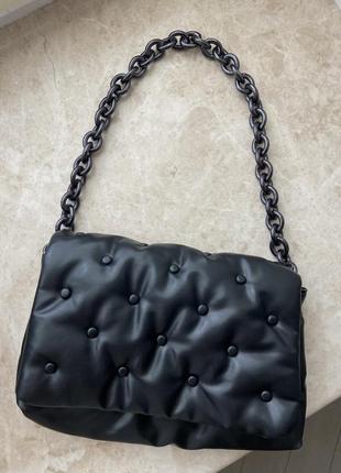 Сумка zara чорна