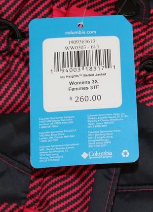Куртка женская, пуховик columbia, размер 3xl8 фото