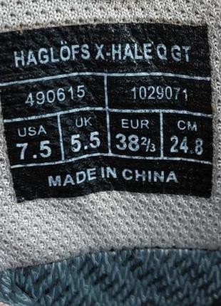 Жіночі трекінгові кросівки haglofs gore-tex оригінал, розмір 38.510 фото