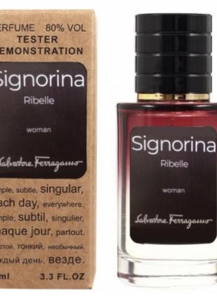 Salvatore ferragamo signorina ribelle тестер