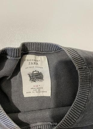 Свитшот зара, кофта zara, серая кофта4 фото