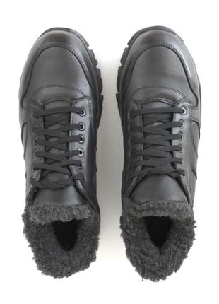Тактические кожаные кроссовки зимняя мужская обувь на меху с протектором rosso avangard winter rebaka leather9 фото