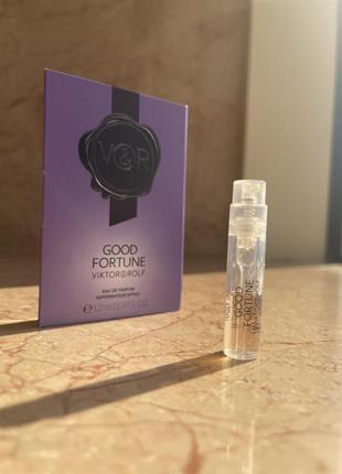 Viktor & rolf good fortune пробник парфуми