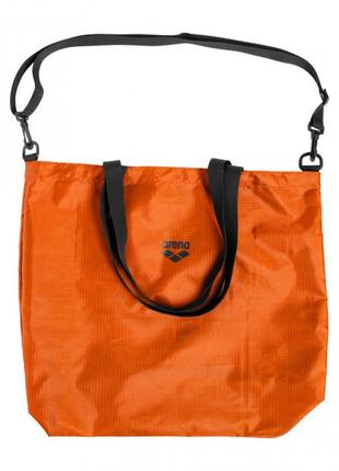 Сумка arena ripstop packable tote помаранчевий, чорний уні 38х49 см1 фото