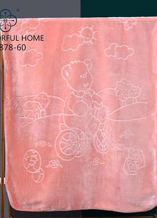 Детский плед - покрывало, легкое и теплое