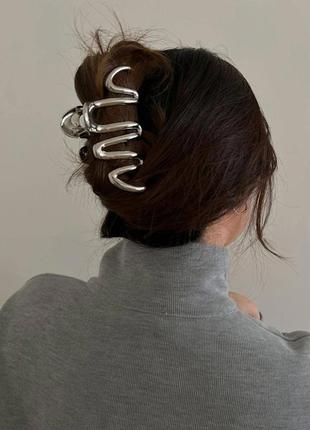 Крабик крабик зажим заколка зажим металлический крабик