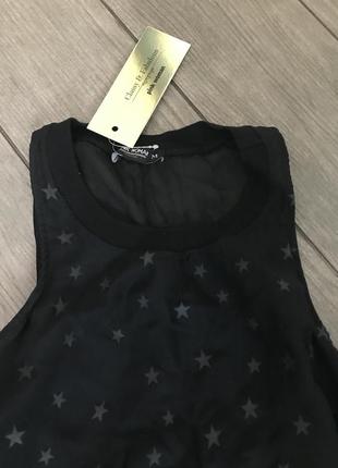 Шифонова блуза у зірки симетрична3 фото