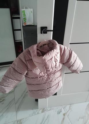 Теплая, качественная курточка на девушек, резьбовые цвета 3месов-7роков🩷3 фото