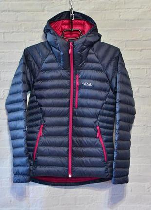Жіноча пухова куртка rab microlight alpine jacket