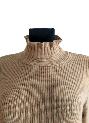 Интересный современный дизайнерский свитер из 💯 кашемира, франция!5 фото