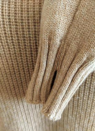 Интересный современный дизайнерский свитер из 💯 кашемира, франция!9 фото