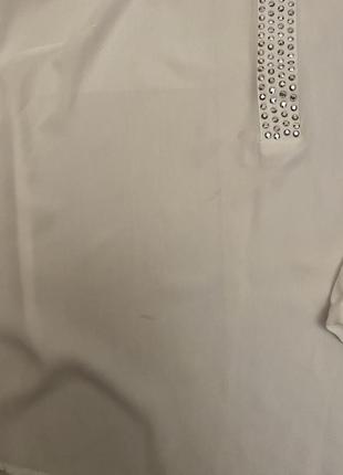 Ніжна біла блуза3 фото