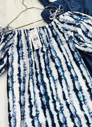 Сукня тай дай з відкритими плечима f&f2 фото